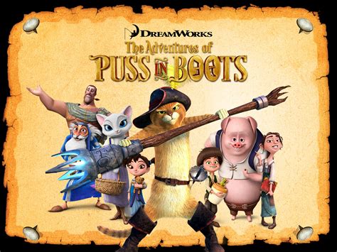 Puss in Boots and the Magic Beans: A Tale of Destiny and Adventure